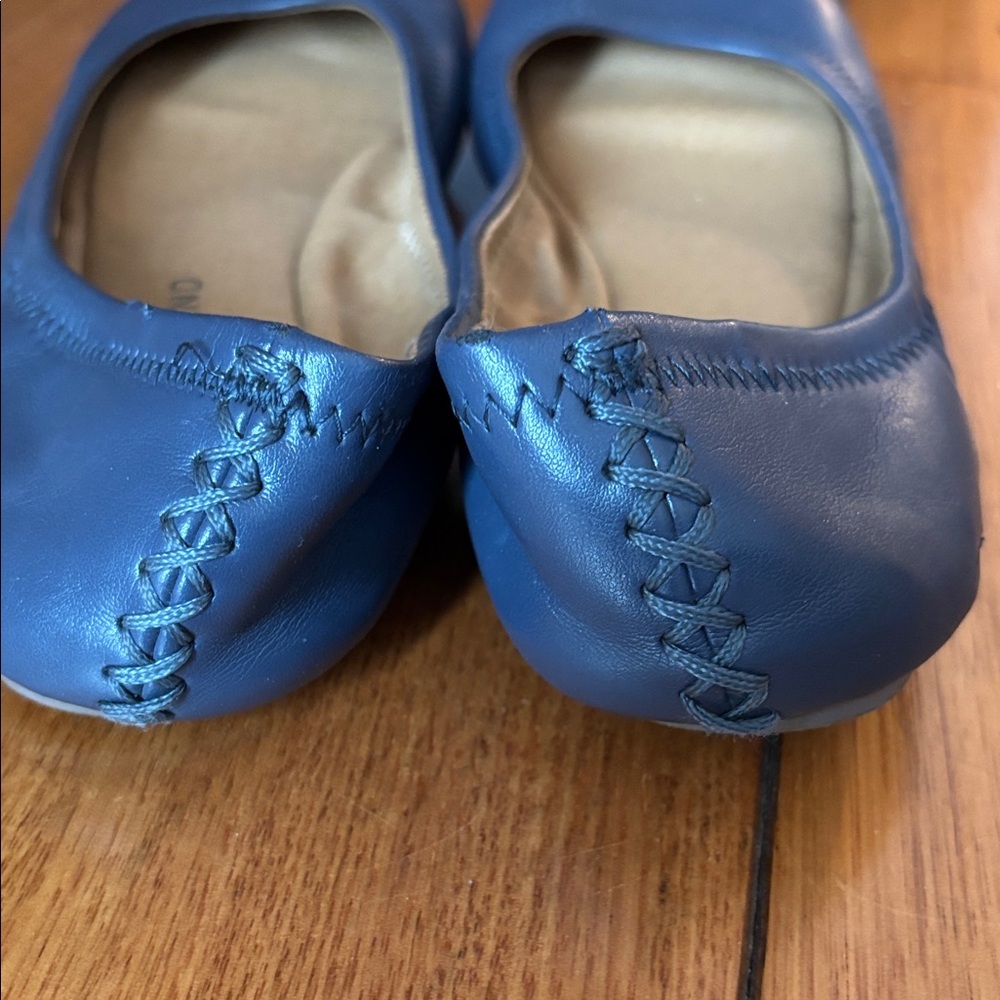 Lucky brand “Erin” ballet flats size 6 1/2 medium blue - Picture 3 of 5